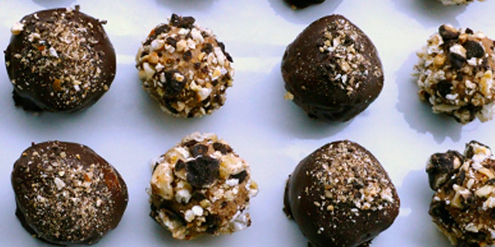 Giant Cashew and Chocolate Decadence Medallions